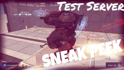 WAR ROBOTS - SNEAK PEEK New Spiral Heavy Weapons Android Test server (2.5.0)