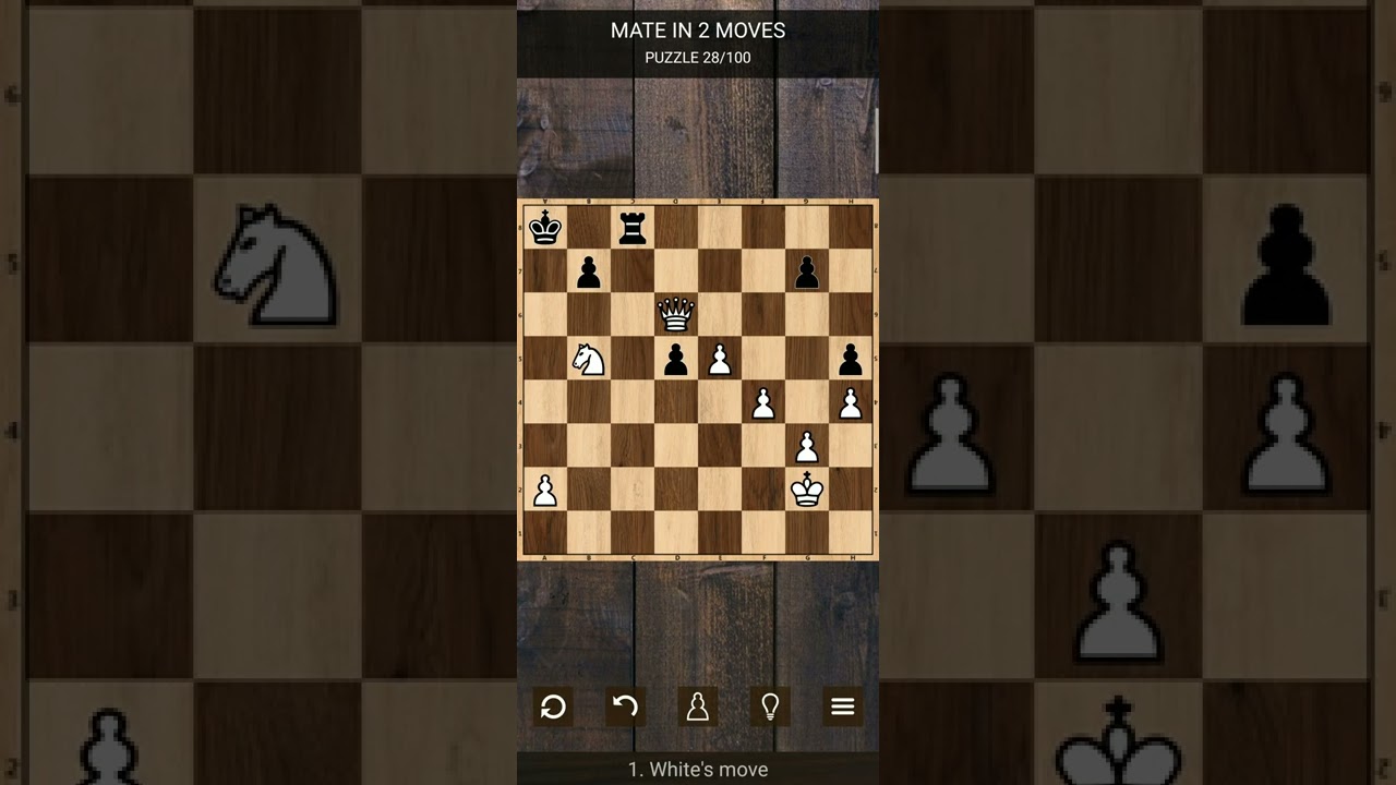 Can you find mate in 2 🤔 #chess