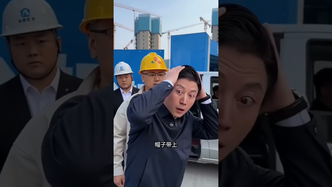 你问我工地谁最大？天王老子来也是他#幕墙发光字 #楼体发光字 #工程人