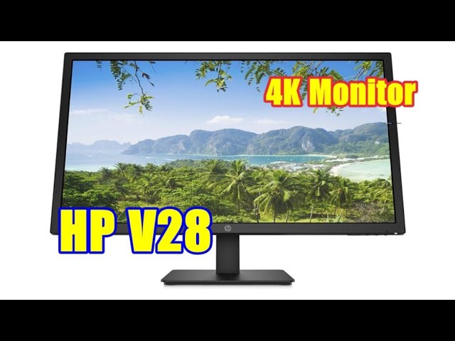 HP V28 4K Monitor 2021年製 HP V28 28