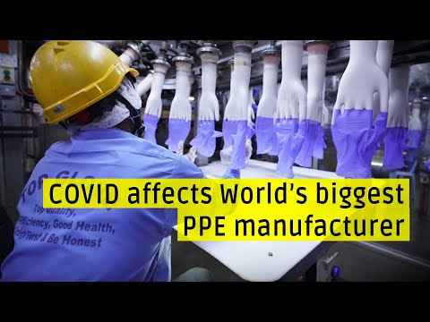 World’s biggest PPE manufacturer ‘Top Glove’ temporarily closes factories
