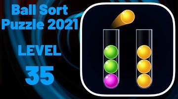 Ball Sort Puzzle 2021 Level 35 Walkthrough Solution (iOS - Android)