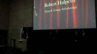 Halpern Wins 2007 Ryerson Award - Ernst & Young Scholarship