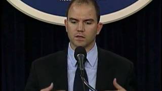 National Security Adviser Rhodes Discusses President Obama's Recent Trip to Asia
