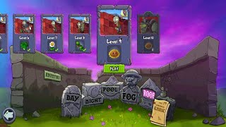 Walkthrough Plants Vs Zombies - Roof Level 9 ( Adventure 2 ) screenshot 5