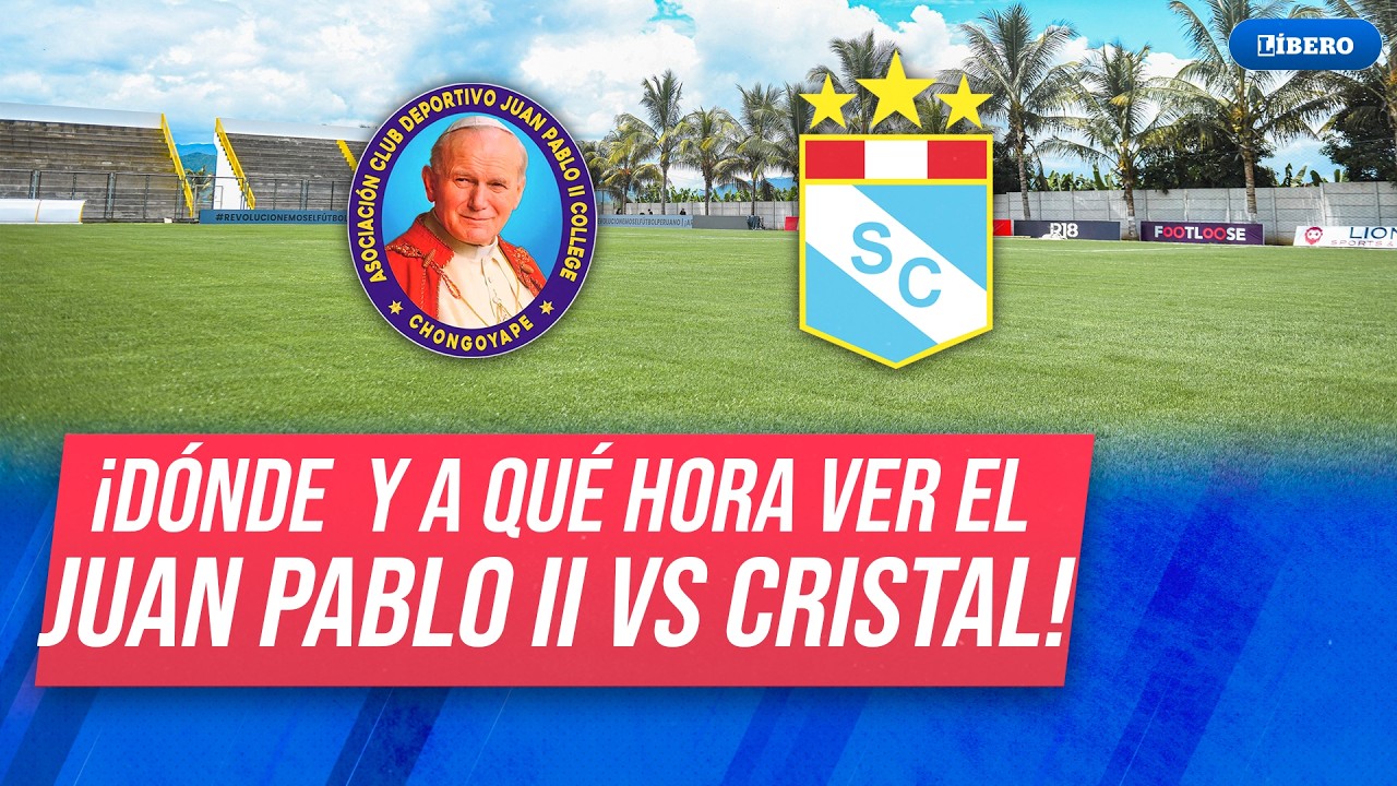 JUAN PABLO II vs SPORTING CRISTAL | VER EN VIVO partido por la fecha 3 ...