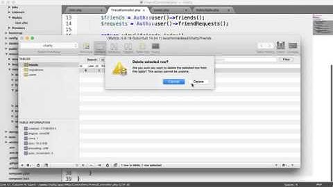 Social Network with PHP  Sending friend requests 21 37