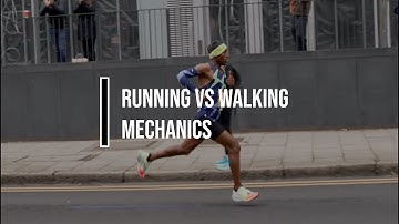 One of the foundations of Running Technique explained - Running vs Walking Mechanic
