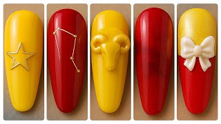 Nail Ideas for Aries Power Nails 🔥 | Bold & Fiery Inspiration