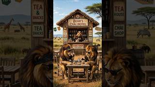 :Funny Lion Story 🦁 | Bear &amp; Monkey Teach Naughty Lions a Lesson 😂