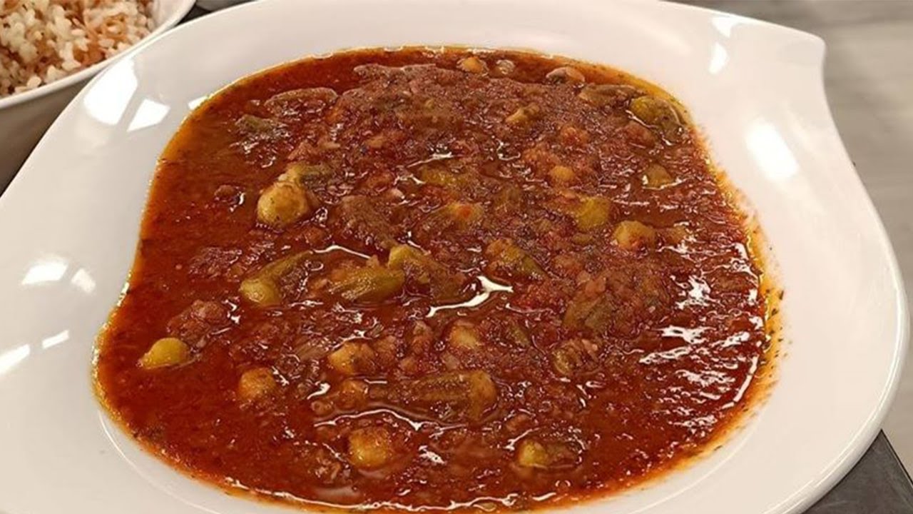 طريقة عمل طبخة بامية | سنة أولي طبخ مع الشيف سارة عبد السلام