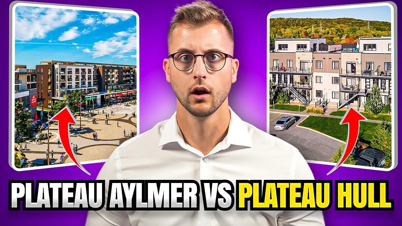 Comparaison complète : Le Plateau de Hull VS Le Plateau d'Aylmer Jumo Immobilier