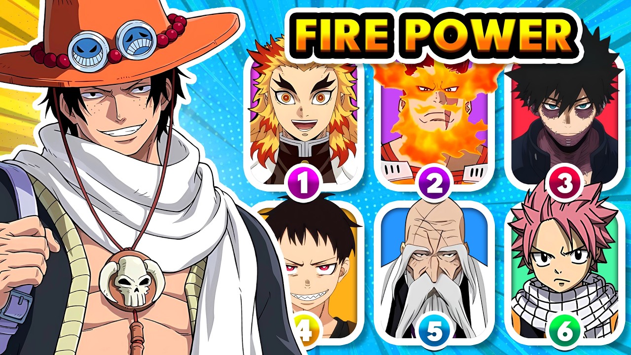Pick 1 Anime Character for Each Power | New Anime Quiz🔥💥