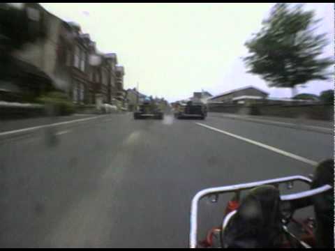 Crazy street racing! Isle of Man | Peel Kart GP Race | On Board