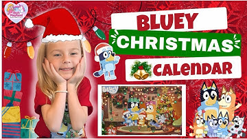 Bluey Advent Calendar Surprise Openings! | 24 Days of Bluey Fun 🎄💙🎁🐾