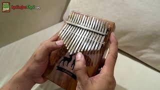 Can't help falling in love - kalimba lesson with sheet music chords