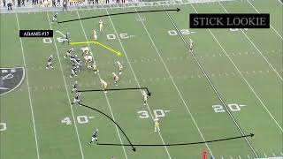 Packers 3 under 3 deep FZ 1 vs LV