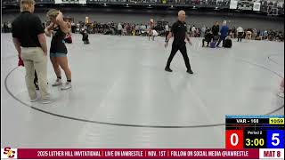 Former All-American Kami Senlycki rolls to an 8-0 win
