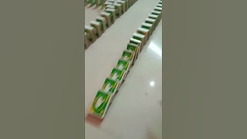 I built the matchbox domino part 45. #shorts #ooocratfs