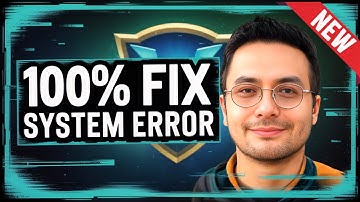 Fix “System Error Crash Dump” in League of Legends 100% Fix (2025)