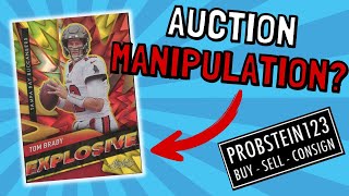 Did Probstein123 list DUPLICATE auctions to deceive customers? 🚨 Tom Brady Absolute Explosive GOLD 🤔