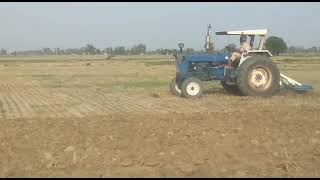 Antique Ford 5000 tractor made in England Not for sale