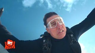 Mission: Impossible - Dead Reckoning (2023) - Ethan’s Motorcycle Cliff Jump Scene