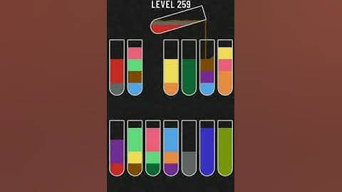 Water Sort Puzzle Level 259