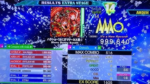 [DDR A20+] Khorosho! Onigiri Circus Dan (ESP-14) 999,640 PFC