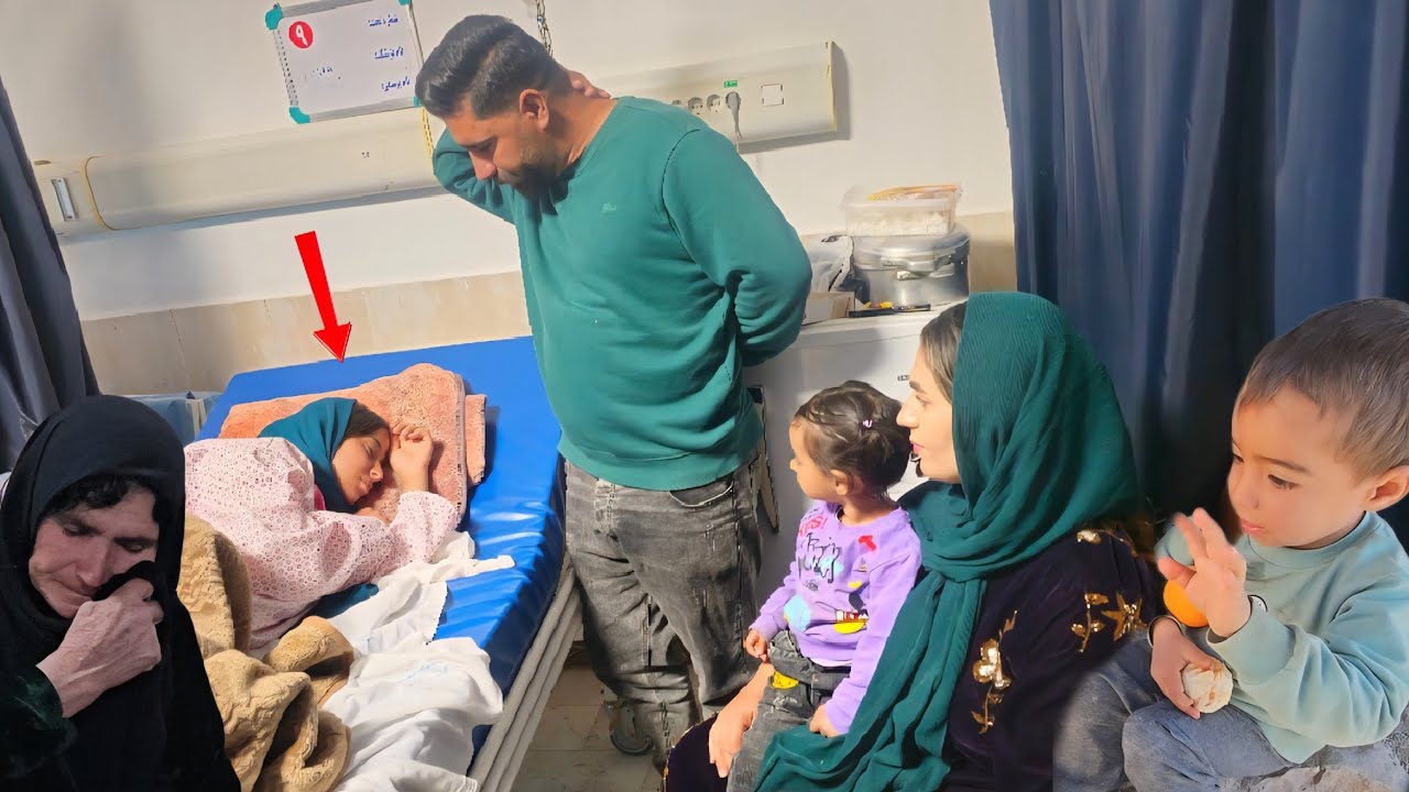 Parisa and Saif Ella visit sick Maryam in the hospital and Saif Ella's concern for her husband 