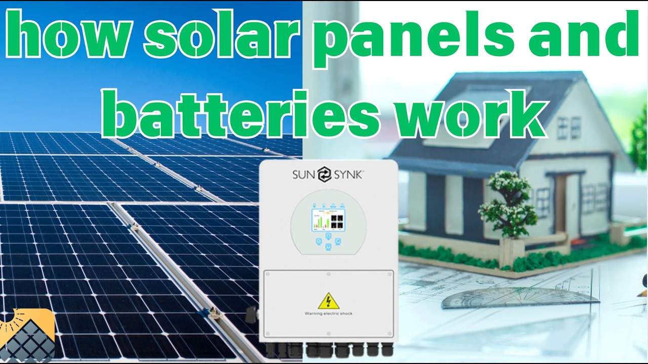 The Hybrid Solar Inverter SUPERPOWER – Example With SOLAR and BATTERIES ...