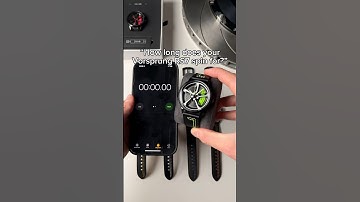 This Is How Long Our Audi RS7 Watch Spins For! 🤯