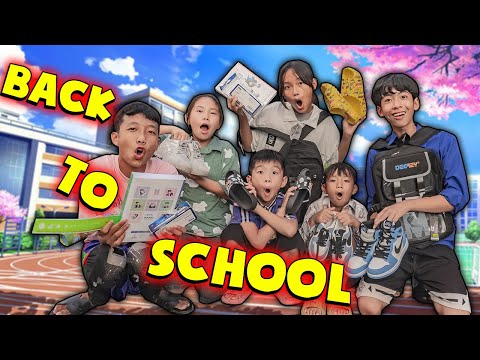 Thái Chuối | Dẫn Team Đi Mua Đồ Dùng Học Tập Cho Năm Học Mới - Back To School