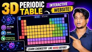 Unlock the Periodic Table in 3D: Visualize, Listen, and Learn Chemistry Like Never Before!