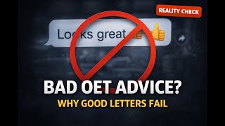 OET Writing Reality Check: When Group Feedback Does More Harm Than Good