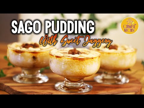 Sri Lankan Sago Pudding Recipe With Coconut Milk