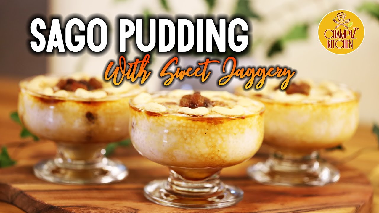 How to Make SAGO PUDDING (Saw Pudding) රසවත් සව් පුඩිමක් හදමු Sri