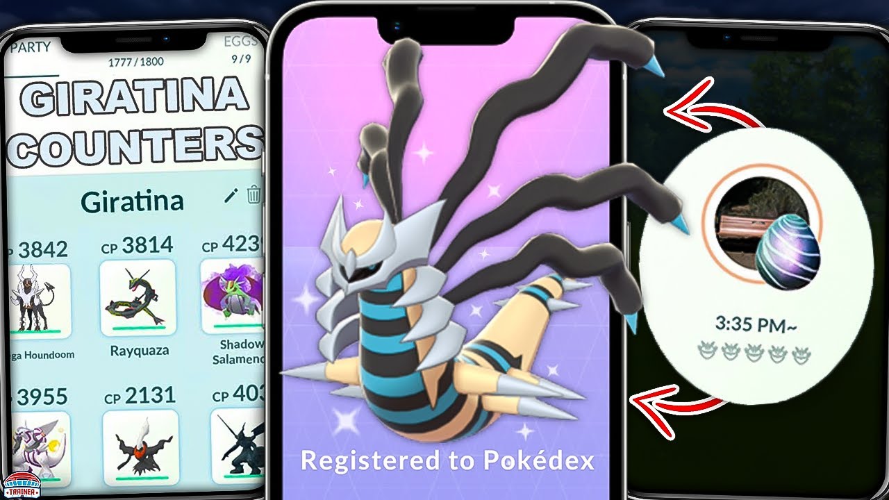 Giratina - Altered (Pokémon GO) - Best Movesets, Counters