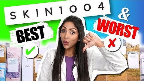 SKIN 1004 BEST & WORST Dr Vanita Rattan #nonsponsored