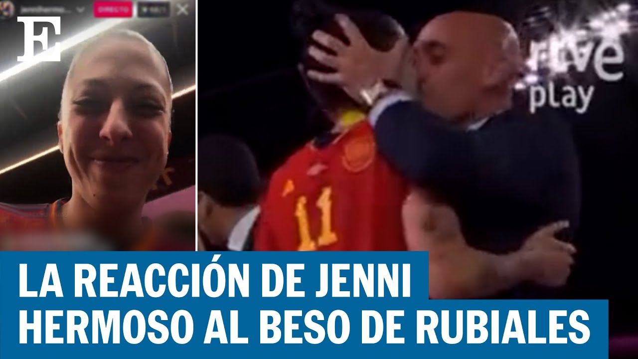 La reacción de Jenni Hermoso al beso de Luis Rubiales en el Mundial de Fútbol | EL PAÍS