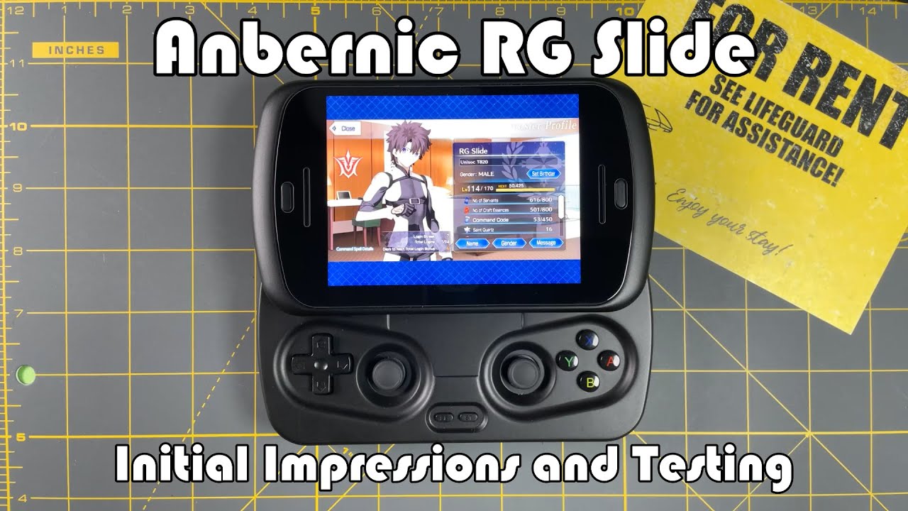 Anbernic RG Slide - Impressions and Testing - A LONG mini-review