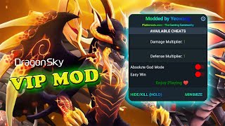 DragonSky Idle & Merge MOD Menu APK | Damage, Defense, God Mode, Easy Win | screenshot 5