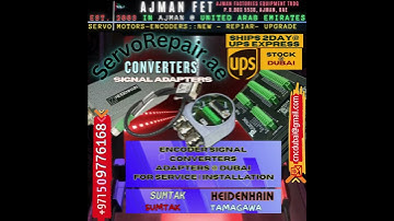 Sumatak Technical support for Encoder in UAE Upgrade Troubleshooting Signal Checking ServoRepair.ae