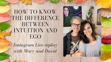 How to tell the difference between Intuition and ego