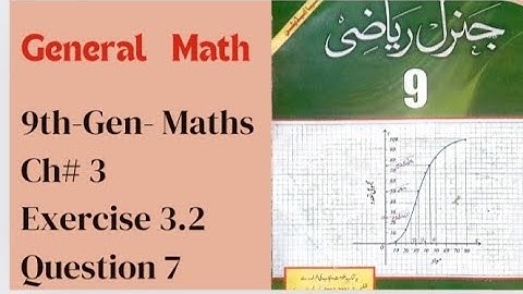 general Math class 9th chapter 3 Exercise 3.2 Question 7|Arts group math class 9th|Math class 9th