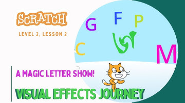 Scratch Tutorial Level 2  # Learn Visual Effects & Keyboard Control!