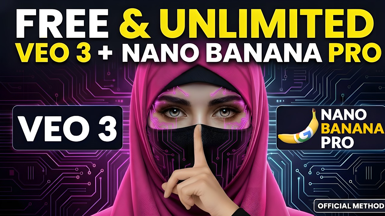 How to use Google Veo 3 Free + Nano Banana Pro Free (Official Method) 2026