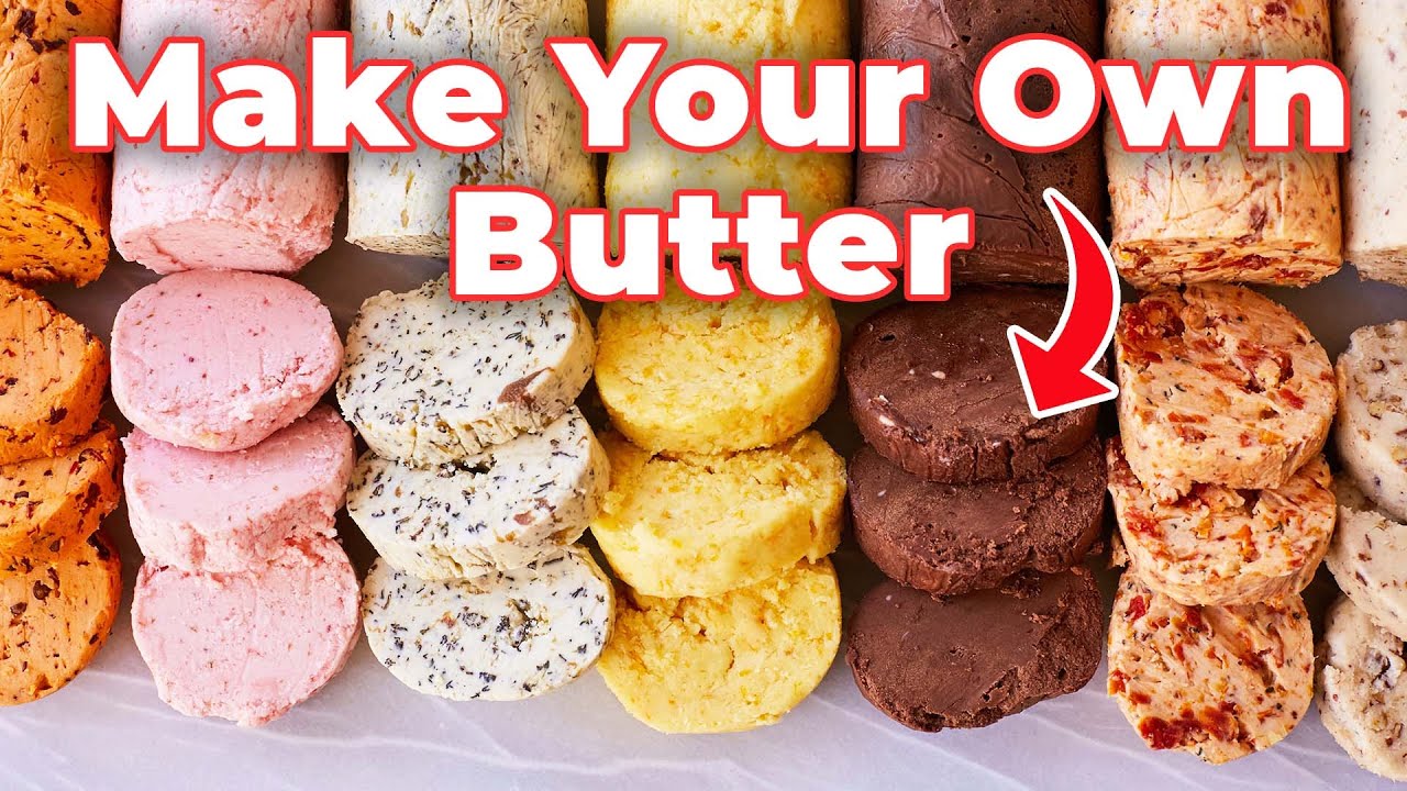 How To Make Your Own Compound Butters (5 Flavors!) Bold Baking Basics YouTube