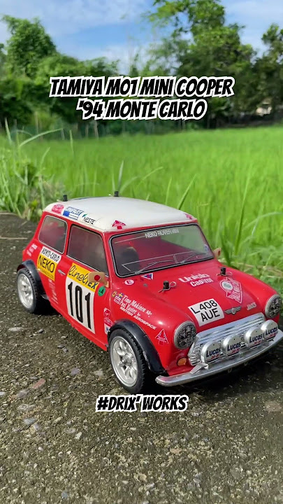 Tamiya M01 Mini Cooper 1994 Monte Carlo #minicooper #shorts #short #shortvideo #shortsfeed #rally