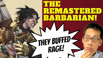 The Remastered Barbarian in Pathfinder 2e! (Rules Lawyer)